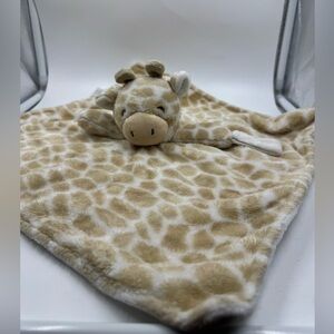 Carters Giraffe Lovey Security Blanket Pacifier Holder Beige Soft Plush Toy 2020